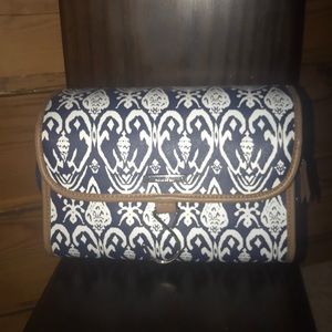 Stella and Dot Ikat cosmetic travel bag